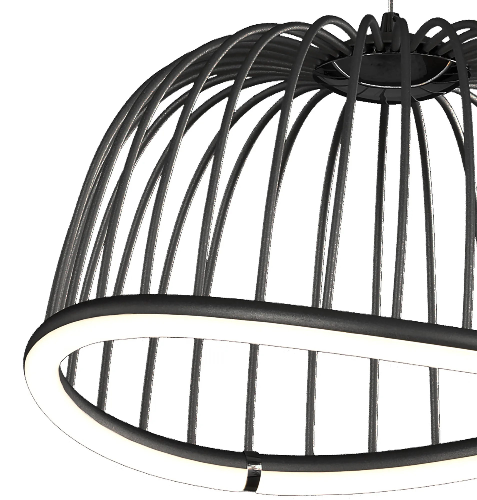 Celeste Pendant 41cm Round 20W LED Black M6685  Mantra Celeste
